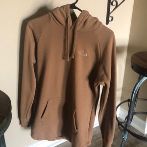 North face hooded sweatshirt